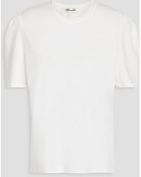 Diane von Furstenberg - Fanco Cotton-jersey T-shirt - Lyst