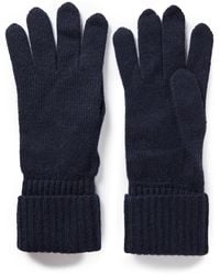 N.Peal Cashmere Cashmere Gloves - Blue