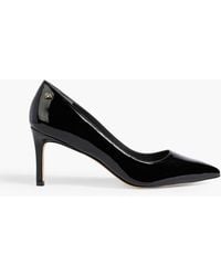 Stuart Weitzman - Leigh 75 Patent-Leather Pumps - Lyst