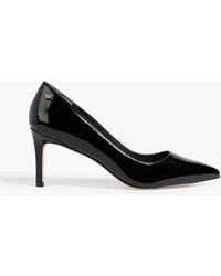Stuart Weitzman - Leigh 75 Patent-Leather Pumps - Lyst