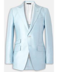 Tom Ford - Wool, Mohair And Silk-Blend Blazer - Lyst