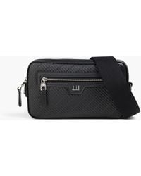 dunhill - Messenger bag aus geprägtem leder - Lyst