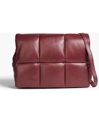 Stand Studio - Quilted Leather Clutch - Lyst