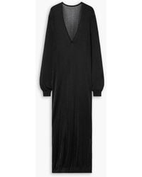 Interior - The croft maxikleid aus metallic-strick - Lyst