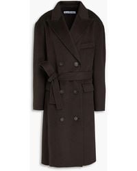 Acne Studios - Double-Breasted Wool And Alpaca-Blend Felt Coat - Lyst