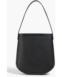 SAVETTE - Beuteltasche "bucket" aus narbenleder - Lyst