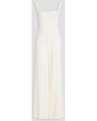 Saloni - Rachel Crepe Jumpsuit - Lyst