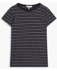 Rag & Bone - Striped Cotton-jersey T-shirt - Lyst