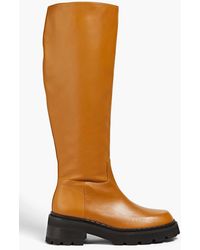 BY FAR - Russel Leather Knee Boots - Lyst