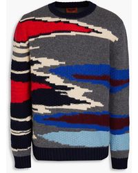 Missoni - Intarsia Wool-blend Sweater - Lyst