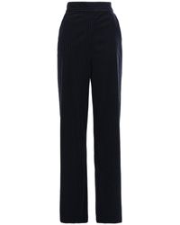 striped cotton palazzo pants