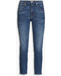 SLVRLAKE Denim - Lou lou hoch sitzende cropped jeans mit schmalem bein - Lyst