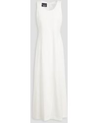 Boutique Moschino - Crepe Maxi Dress - Lyst