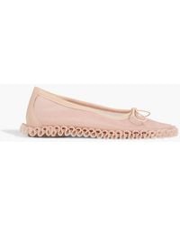 Simone Rocha - Tutu Frill Ruffled Mesh Ballet Flats - Lyst
