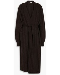 LeKasha - Burano Cable-knit Cashmere Cardigan - Lyst