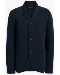 Rag & Bone - Prospect French Cotton-terry Blazer - Lyst