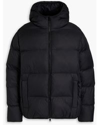 MSGM - Quilted Shell Hooded Down Jacket - Lyst