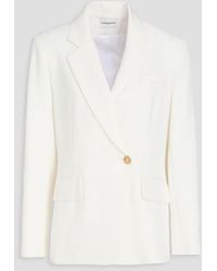 Claudie Pierlot - Double-breasted Lyocell-blend Blazer - Lyst