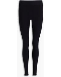 Rick Owens - Leggings aus stretchmaterial mit pikeemuster - Lyst
