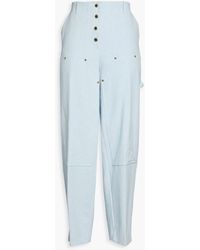 Sandro - High-rise Barrel-leg Jeans - Lyst