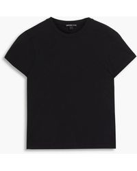 James Perse - T-shirt aus baumwoll-jersey - Lyst