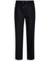 FRAME - Wool-blend Drawstring Pants - Lyst