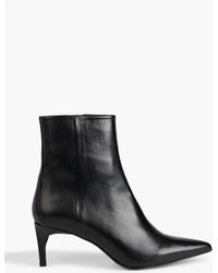 Iris & Ink - Blythe Leather Ankle Boots - Lyst