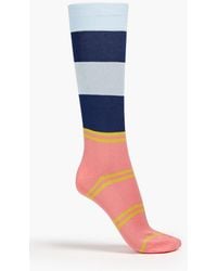 Marni - Striped Cotton-blend Jacquard Socks - Lyst