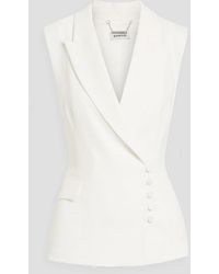 Jonathan Simkhai - Valarie Crepe Vest - Lyst