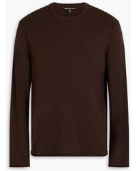 James Perse - Intarsia Cashmere Sweater - Lyst