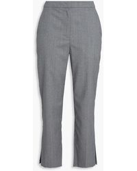Loulou de Saison - Dorkas Cropped Wool-twill Straight-leg Pants - Lyst