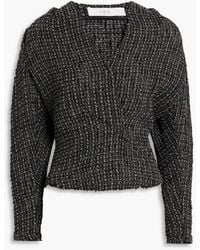 IRO - Kent Pleated Metallic Bouclé-knit Top - Lyst