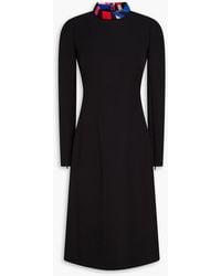 PUCCI - Bedrucktes kleid aus crêpe - Lyst
