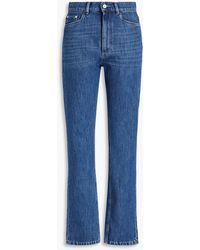 Wandler - Carnation halbhohe jeans mit geradem bein - Lyst