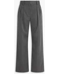 Loulou de Saison - Tara Wool Straight-Leg Pants - Lyst