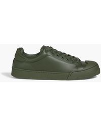 Marni - Sneakers "dada" aus leder mit gummibesatz - Lyst