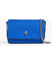 McQueen - Skull Faille Cross-body Bag - Lyst