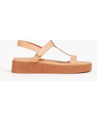 Ancient Greek Sandals - Myrtova Leather Platform Sandals - Lyst