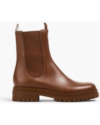 Gianvito Rossi - Chester Leather Chelsea Boots - Lyst