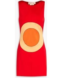 Marni - Color-block Jersey Mini Dress - Lyst