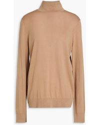 Theory - Wool-blend Turtleneck Sweater - Lyst