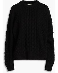 Loulou de Saison - Seca Cable-knit Wool And Cashmere-blend Sweater - Lyst