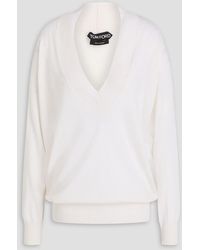 Tom Ford - Cashmere And Silk-blend Sweater - Lyst
