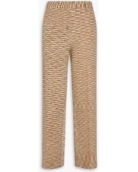 Missoni - Hose mit weitem bein aus flanell in space-dye-optik - Lyst