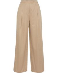 Valentino Cotton Culotte Trousers - Save 28% | Lyst