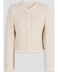 Claudie Pierlot - Metallic Tweed Jacket - Lyst