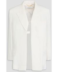 Victoria Beckham - Crepe Blazer - Lyst