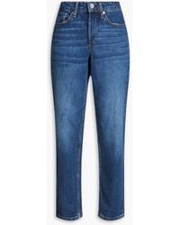 Rag & Bone - Rosa boyfriend-jeans in ausgewaschener optik - Lyst