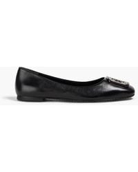 Tory Burch - Georgia Leather Ballet Flats - Lyst