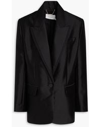Zimmermann - Wool And Silk-blend Blazer - Lyst